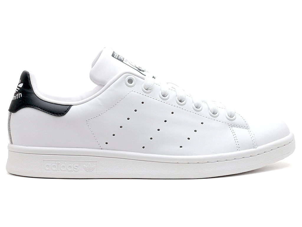 stan smith homme blanc noir