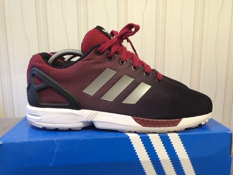 zx flux fade rouge